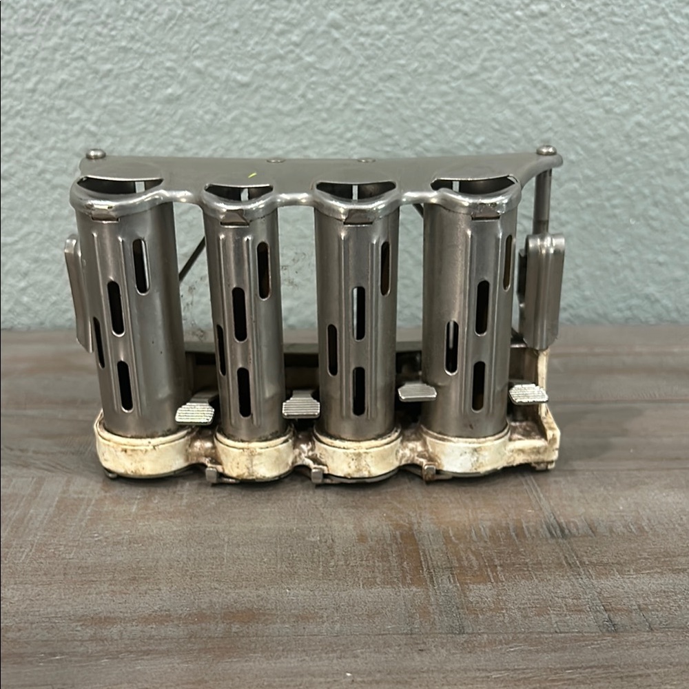 Vintage Metal Coin Dispenser Holder
